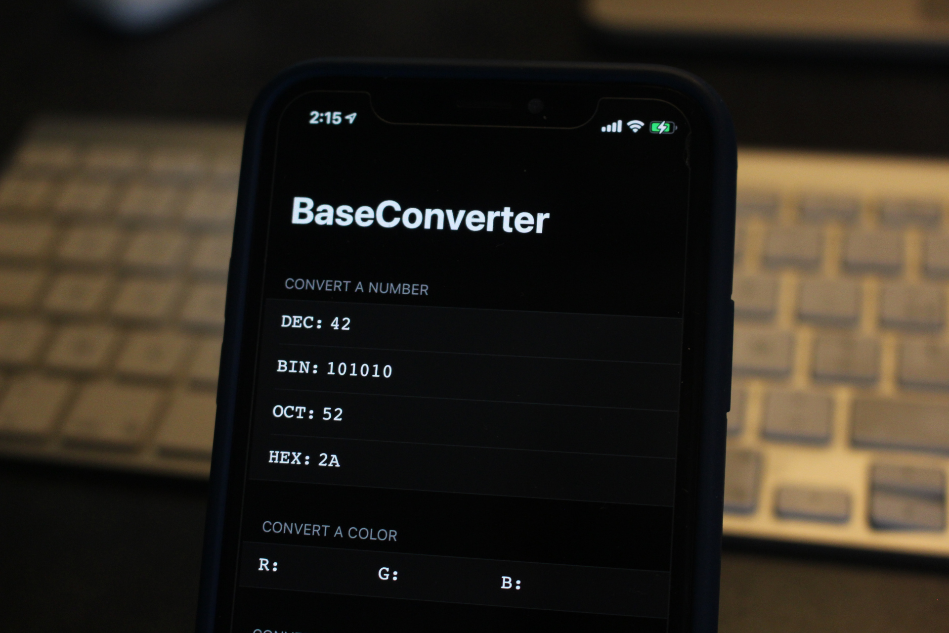 BaseConverter: Converty